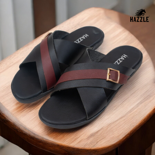 INTER - WINE Black | Premium Leather Sandal