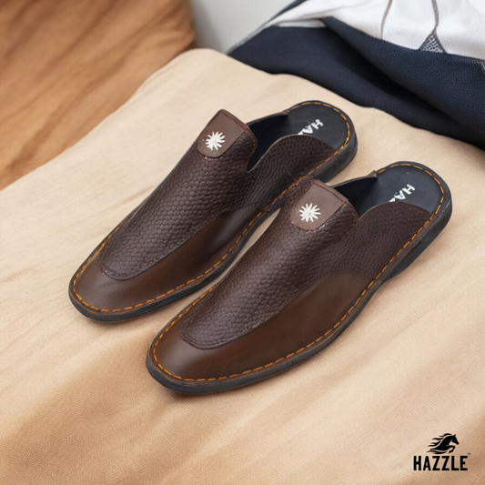 Half Loafer - Chocolate  Dice