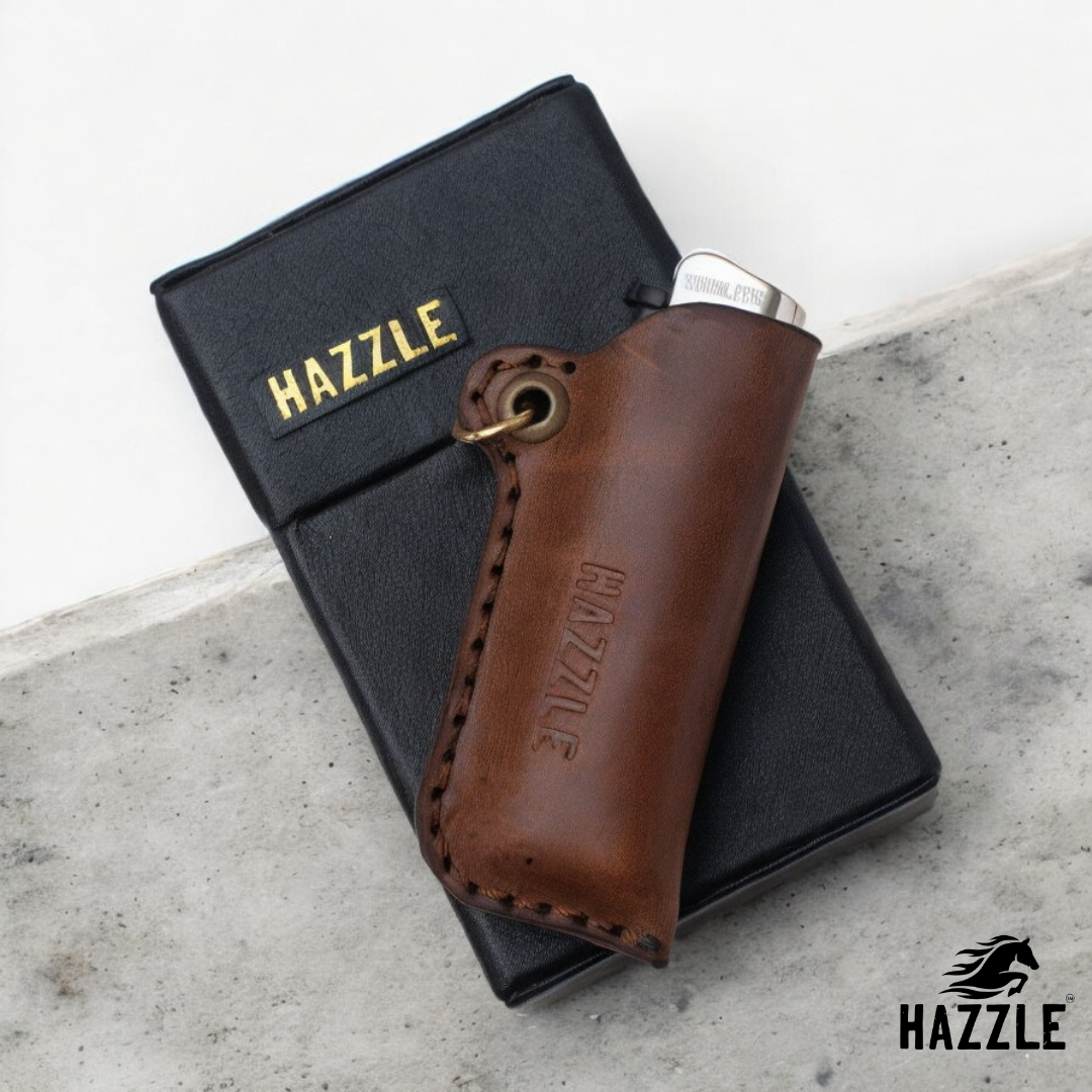 Hazzle Premium Cigarette Box & Lighter Shield Combo