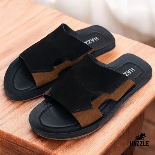 FERRARI - Black | Leather Sandal