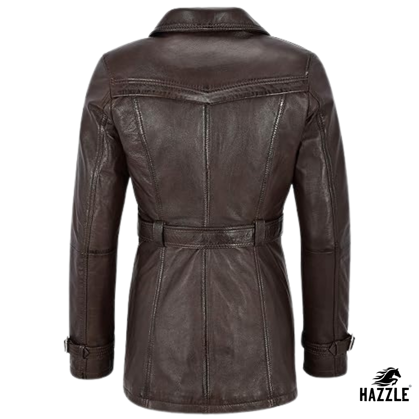 Ladies Brown Trench Coat