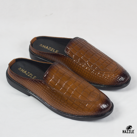 Croco Dice Half Shoe - Master