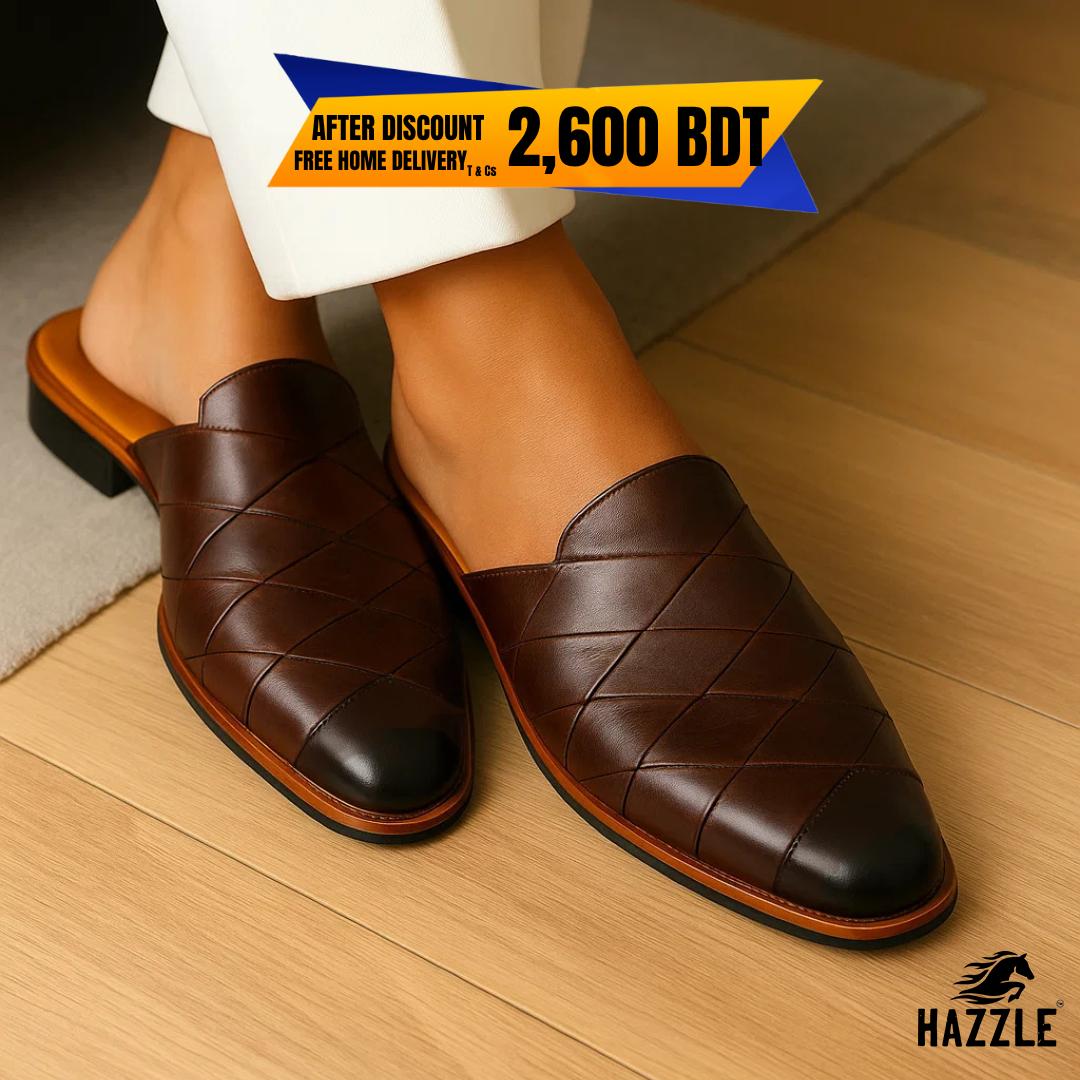 Cross Brown Half Shoe