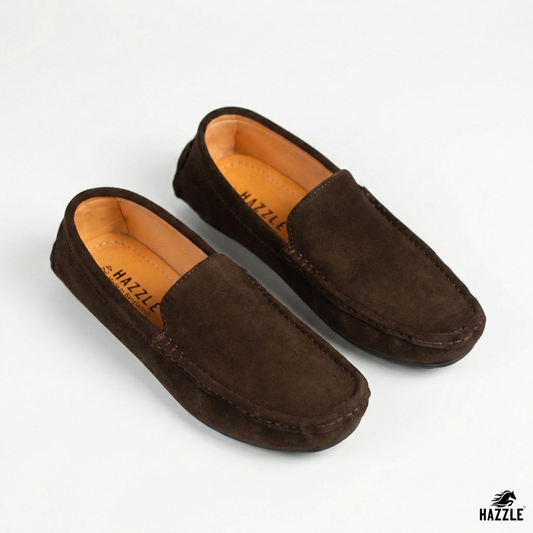 Suede Brown Loafer