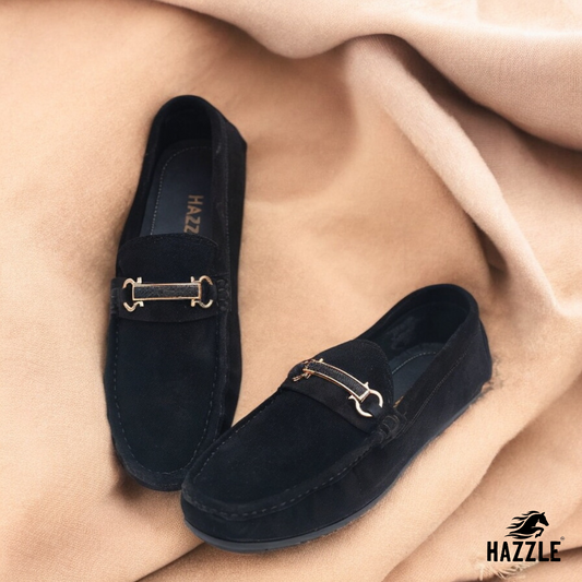 Suede Black Loafer - 02