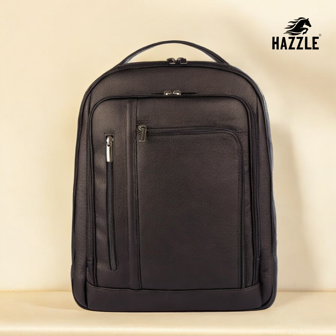 Charcoal Black Backpack