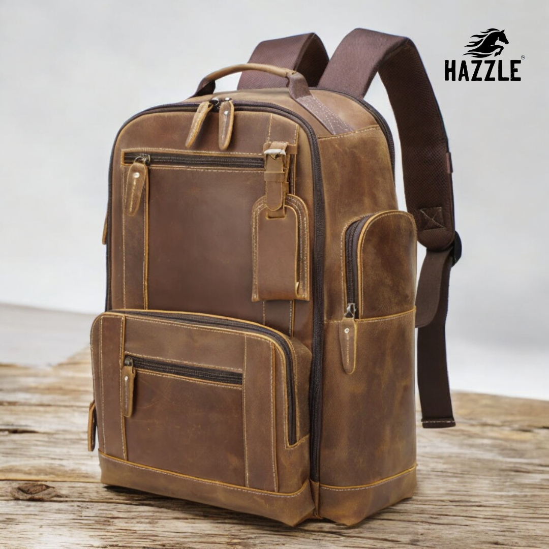Grizzly Leather Backpack