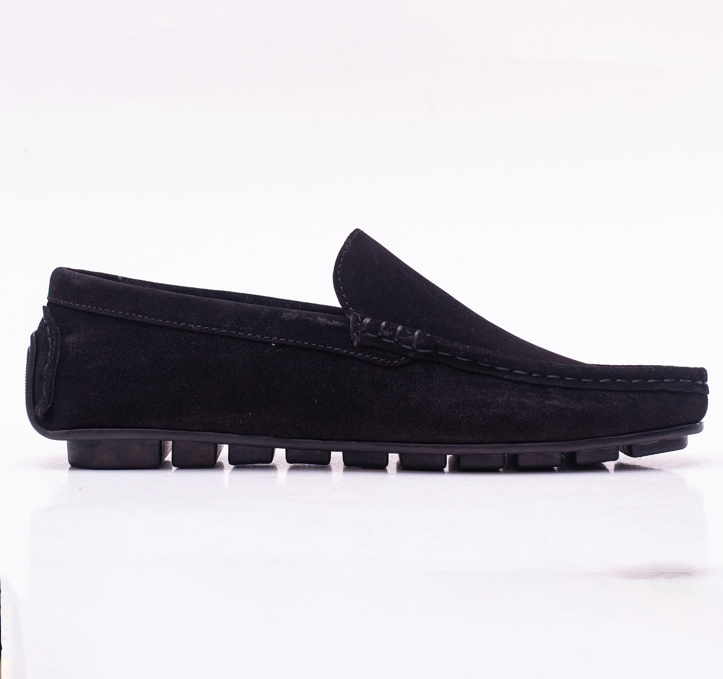 Suede Black Loafer-01
