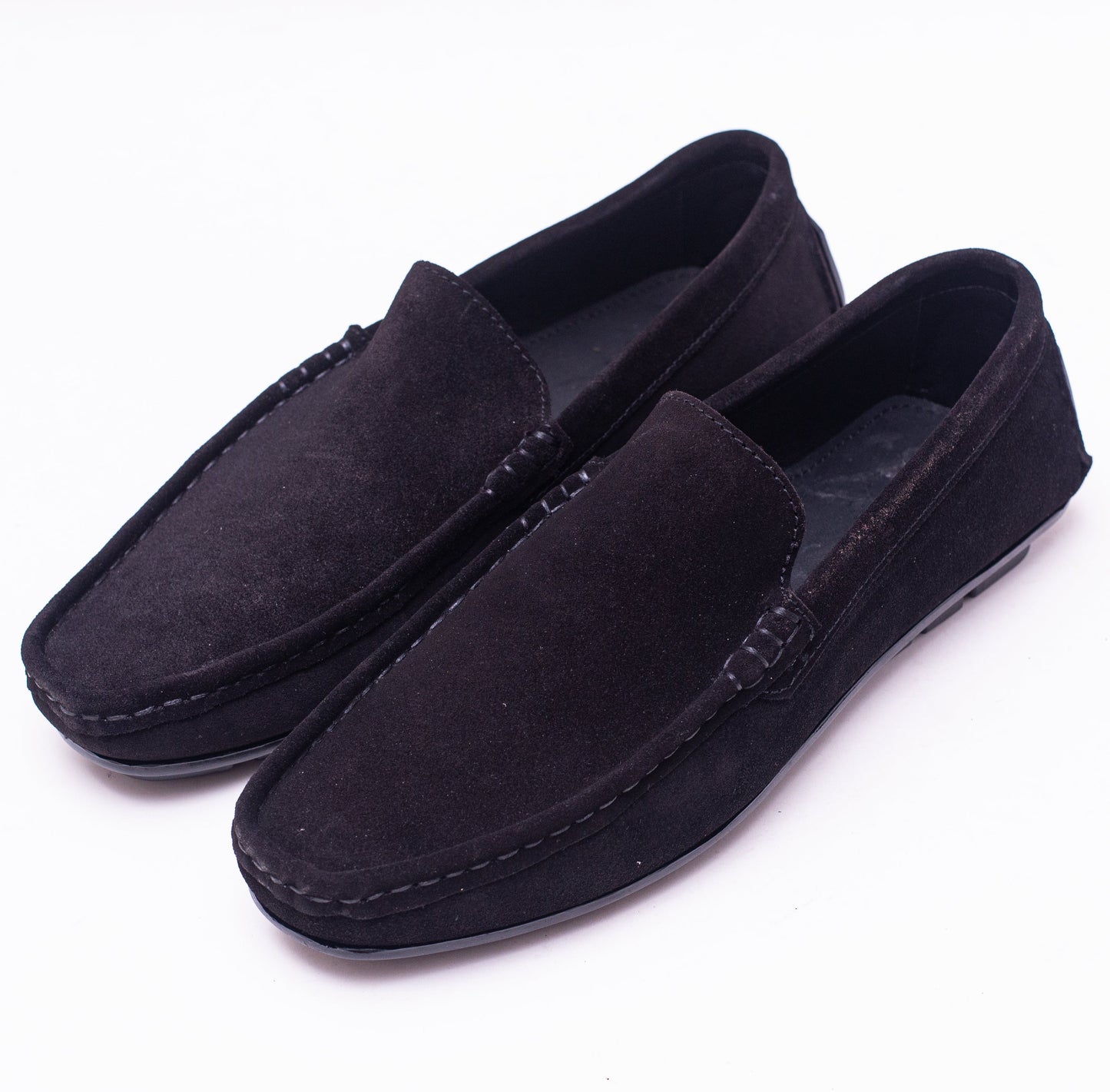 Suede Black Loafer-01