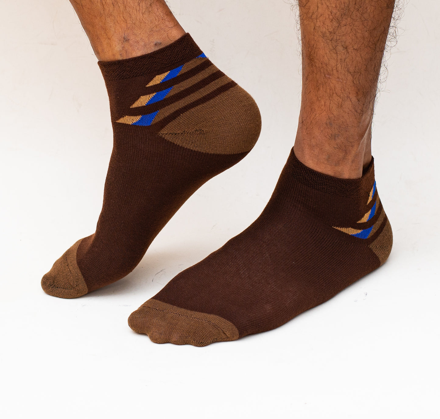 Crocodile Socks Medium - Brown