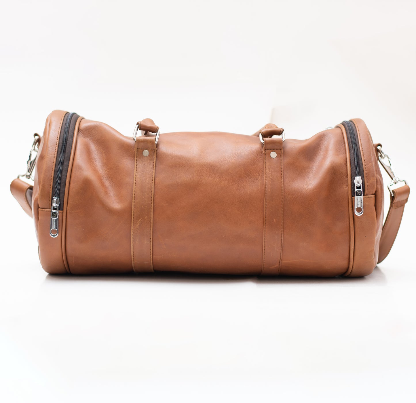 Domingo Duffle Bag with oil bob Leather