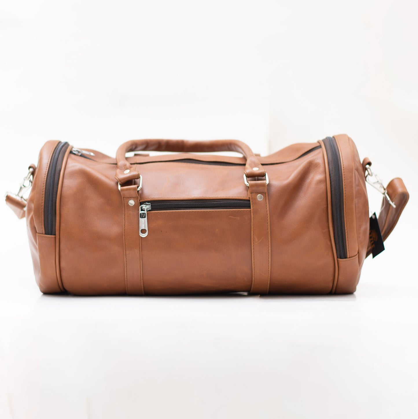 Domingo Duffle Bag with oil bob Leather