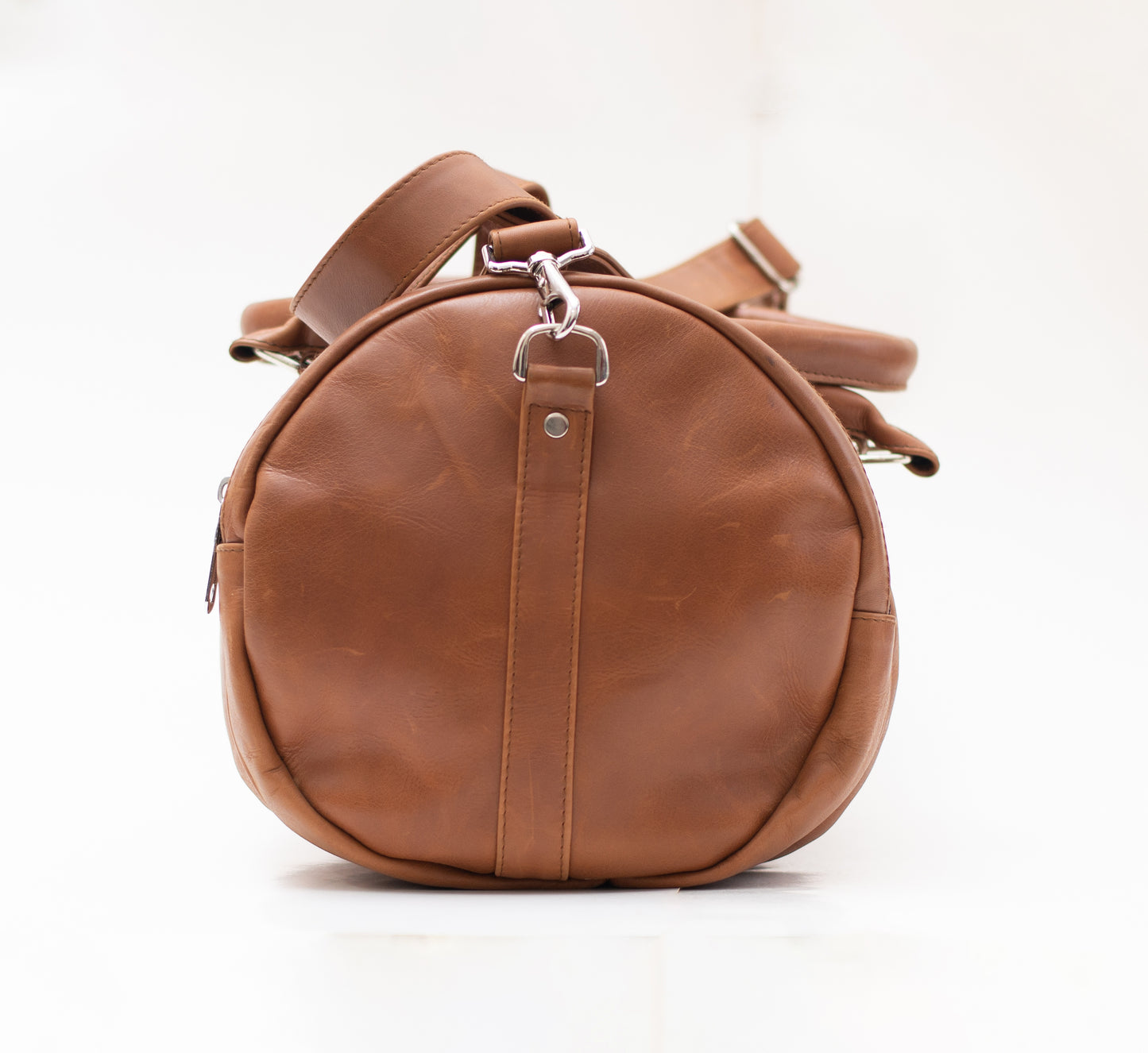 Domingo Duffle Bag with oil bob Leather