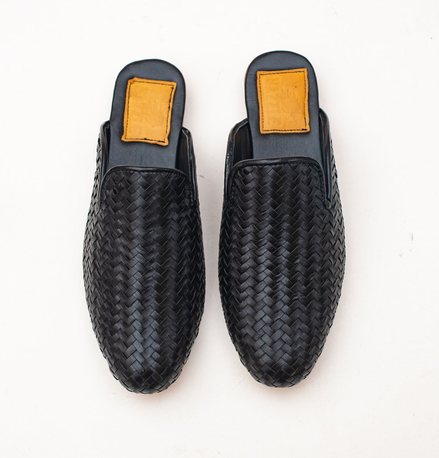 Braided Half Shoe - Black