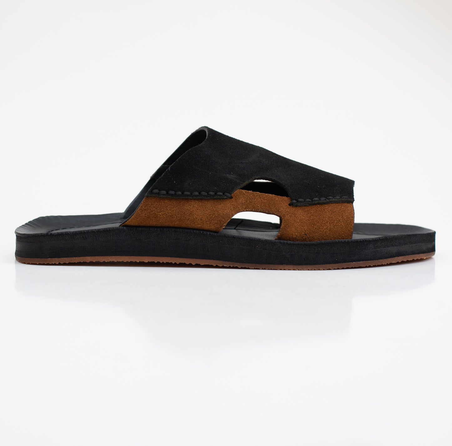 FERRARI - Black | Leather Sandal