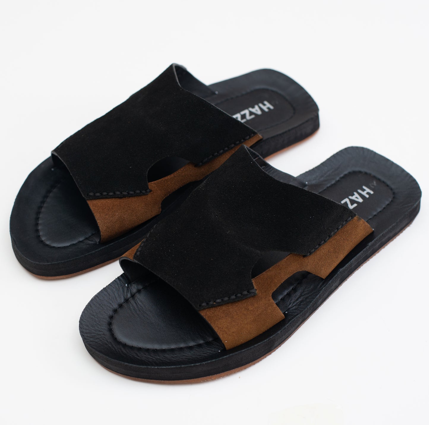 FERRARI - Black | Leather Sandal