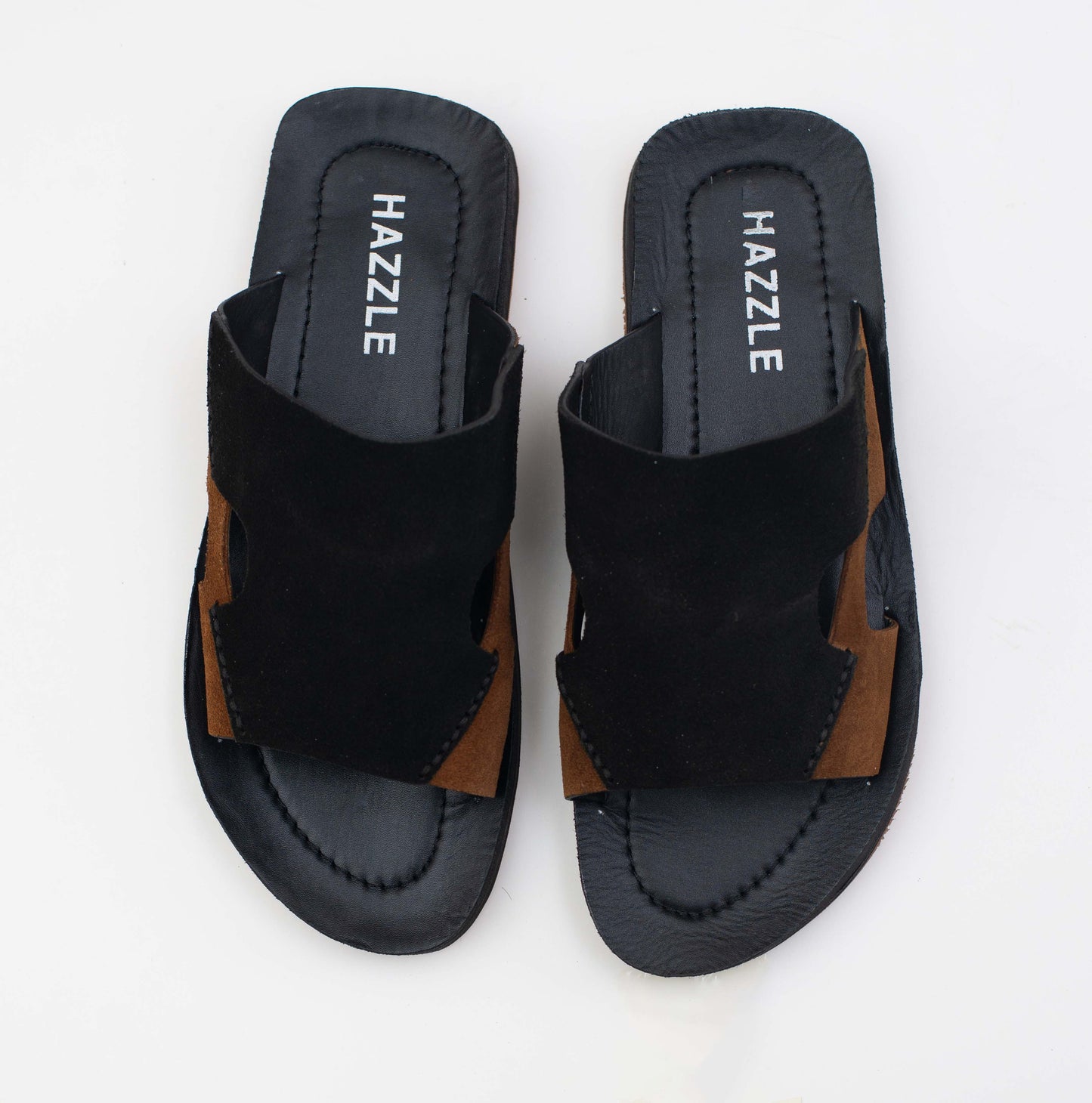 FERRARI - Black | Leather Sandal