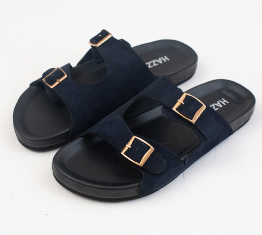 KING Black | Leather Sandal