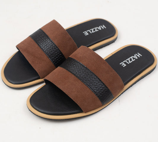 Tip Toe - Black | Suede Leather Sandal