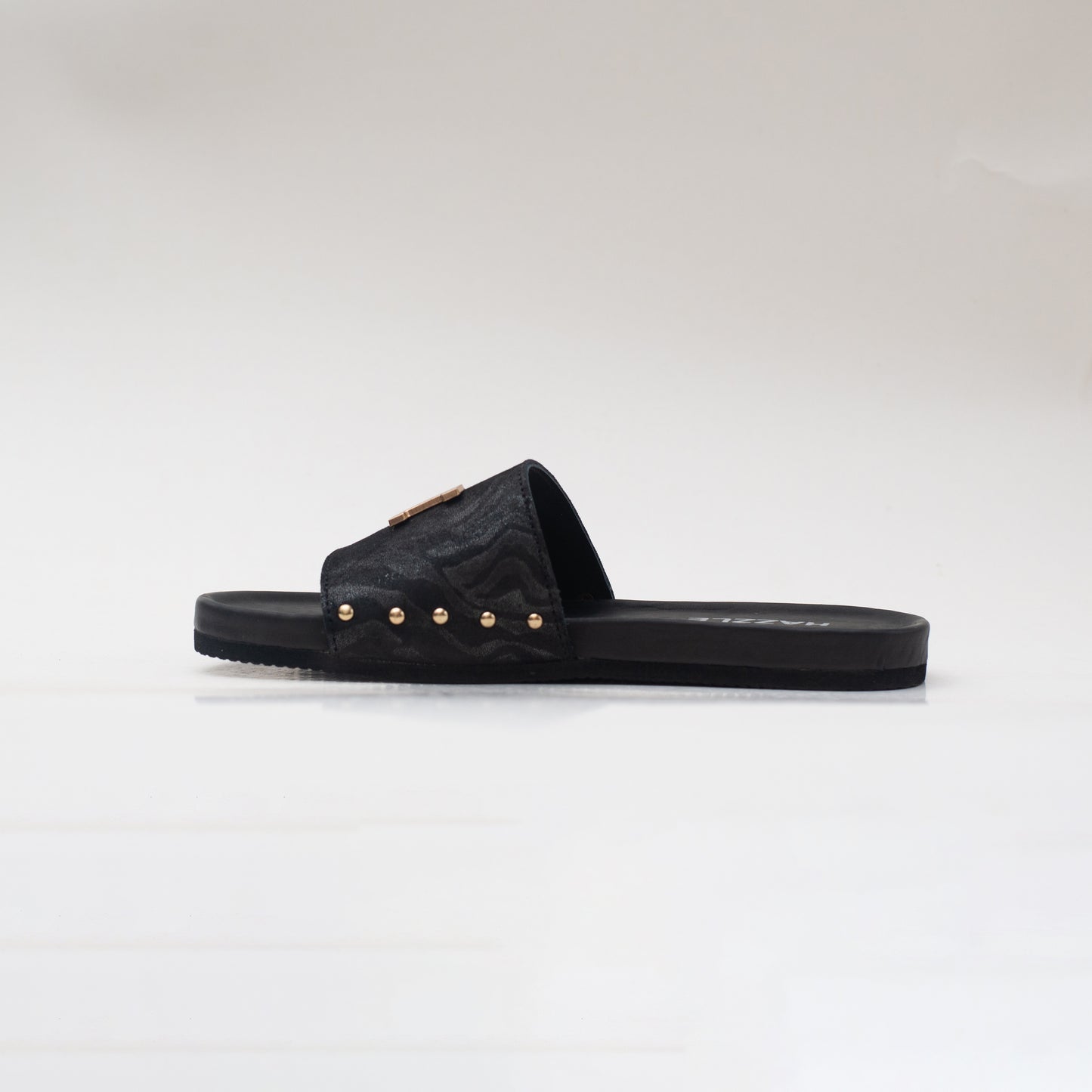 Narcotic Tiger Print - Black | Premium Leather Sandal