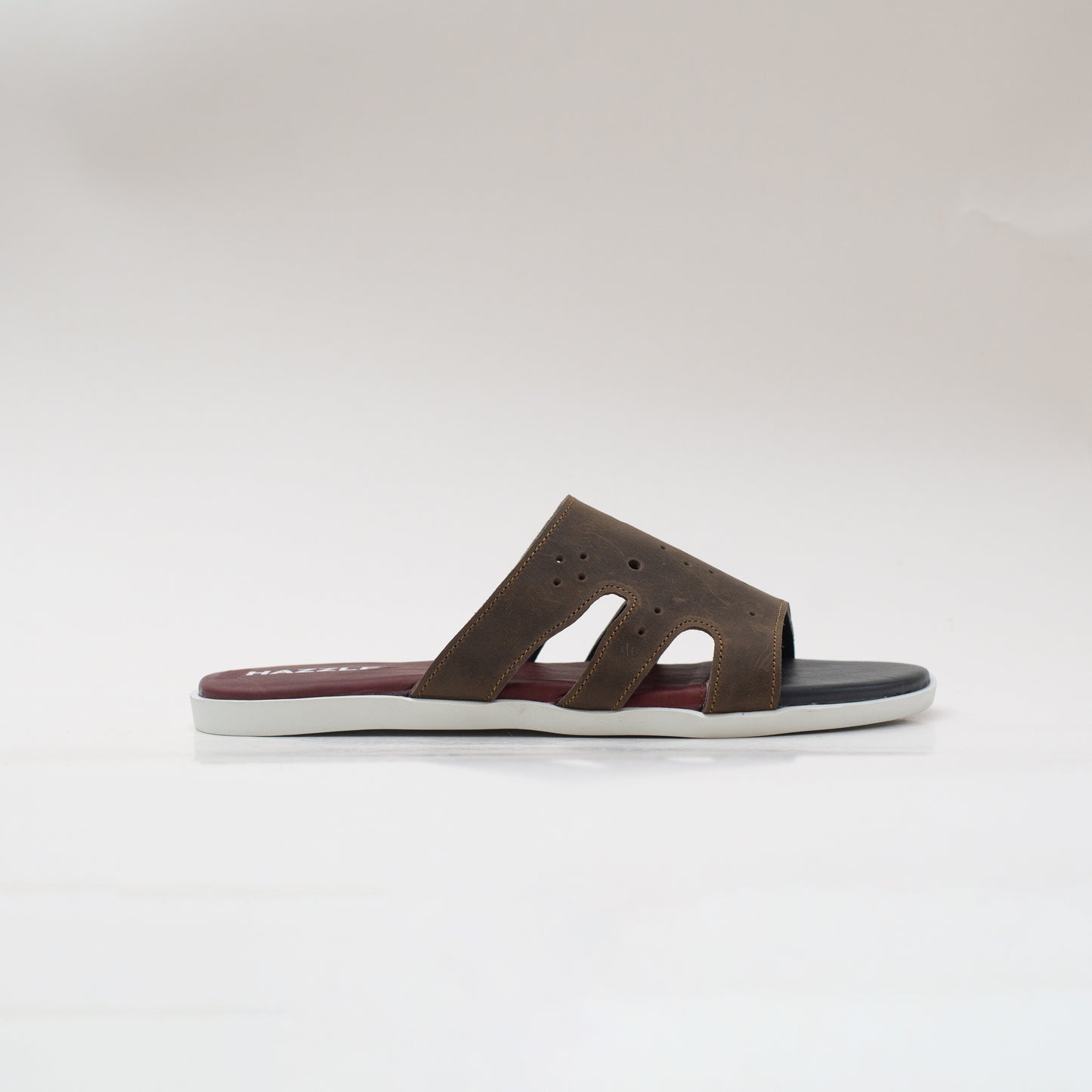 Olive Wale | Leather Sandal
