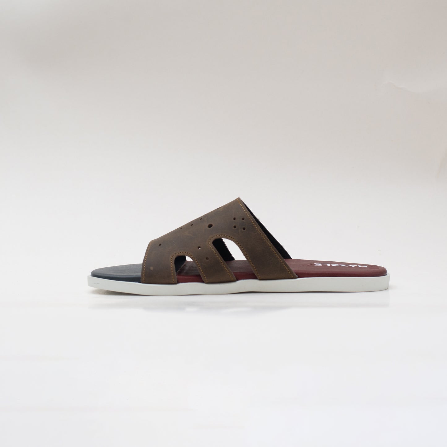 Olive Wale | Leather Sandal