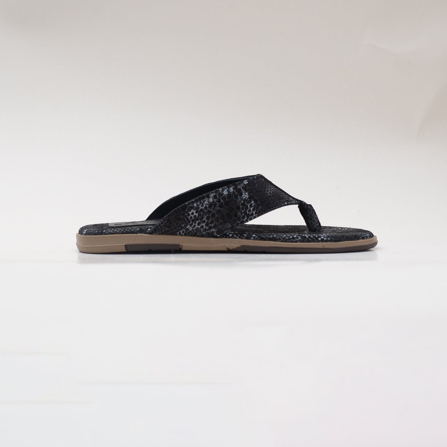 Snake Print - Slipper | Leather Sandal