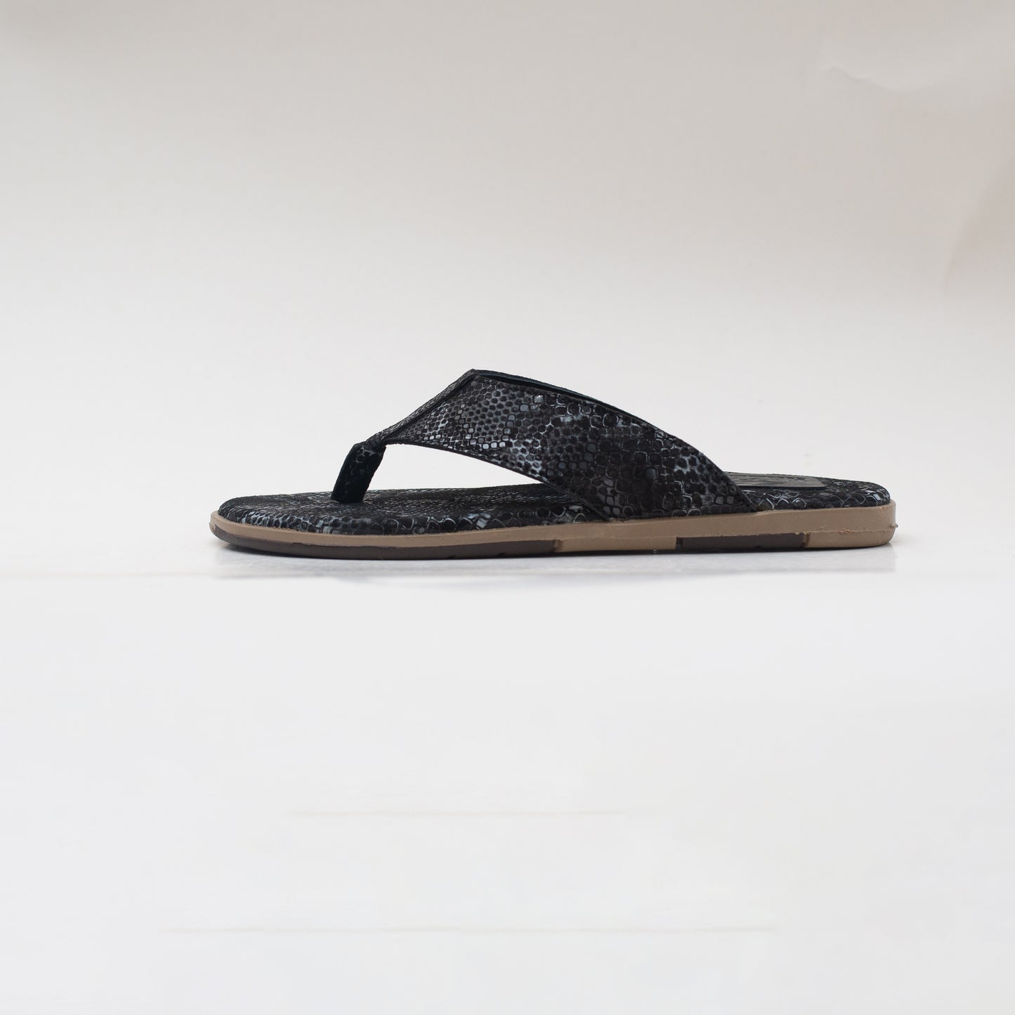 Snake Print - Slipper | Leather Sandal
