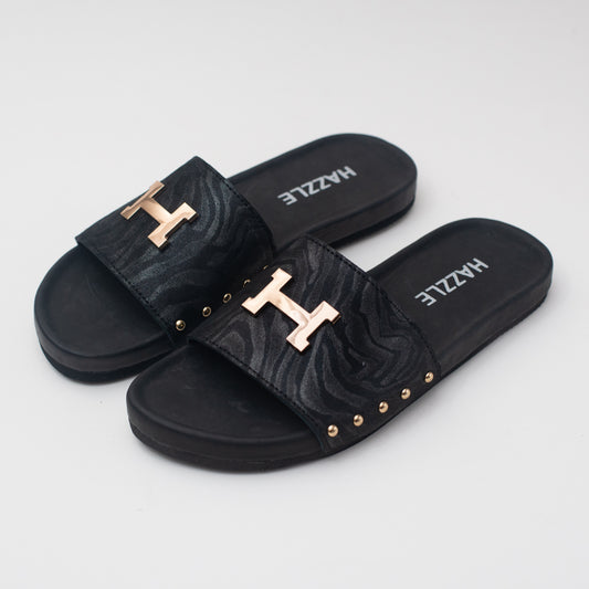 Narcotic Tiger Print - Black | Premium Leather Sandal