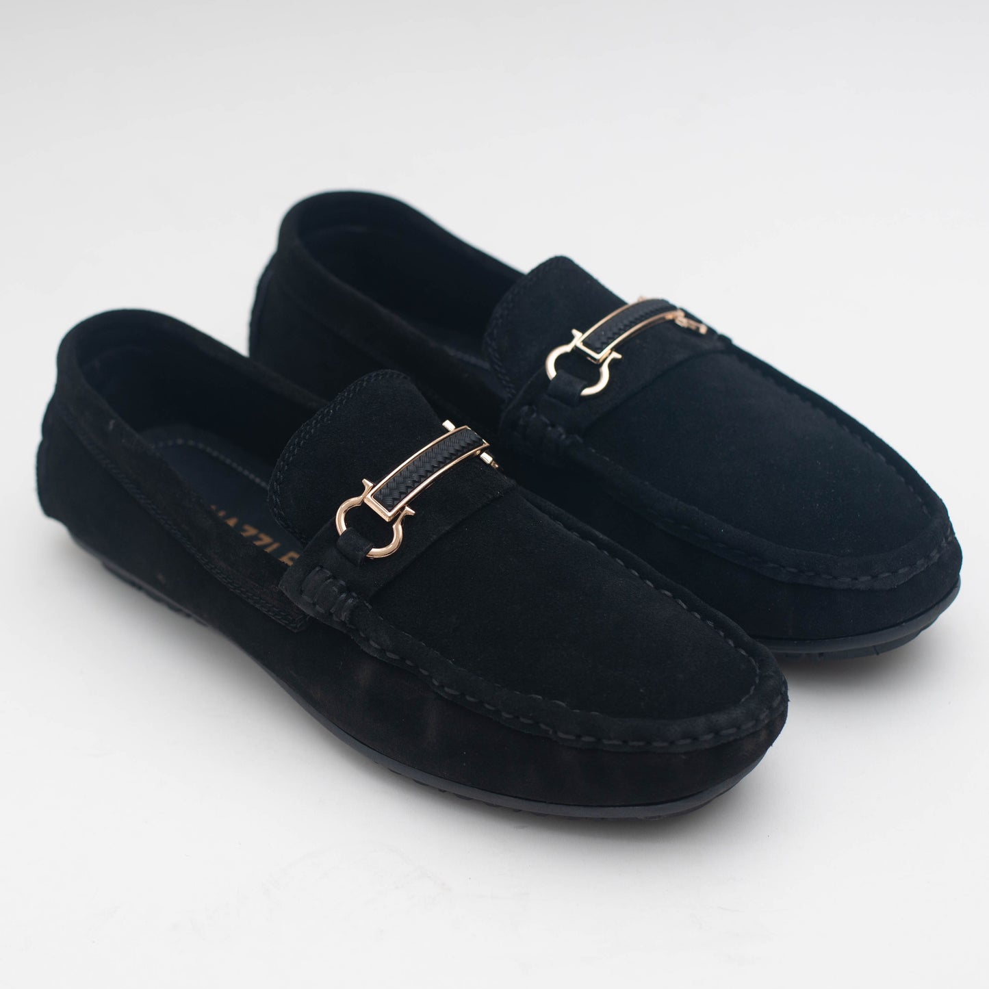 Suede Black Loafer - 02