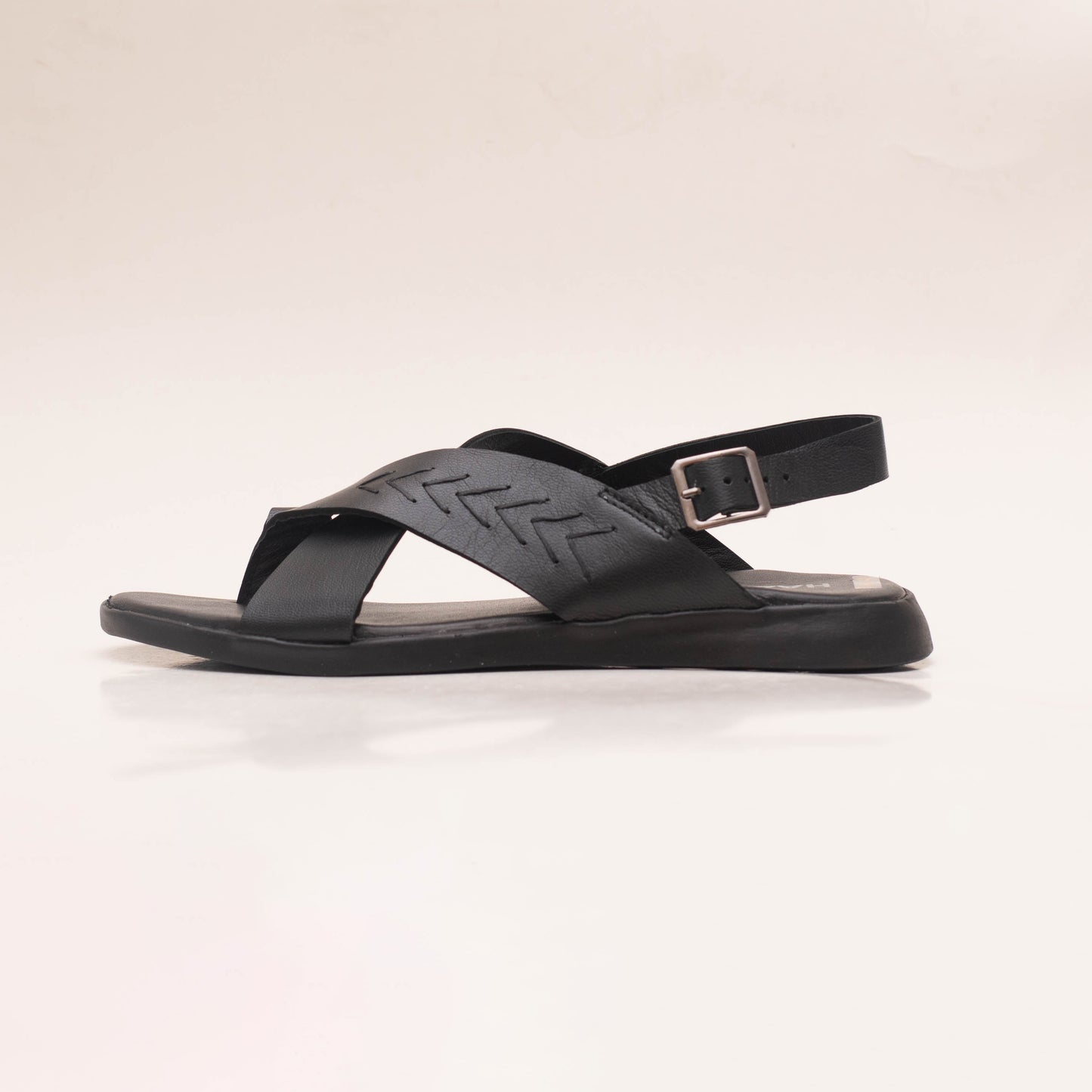 Strap King - Black | Leather Sandal