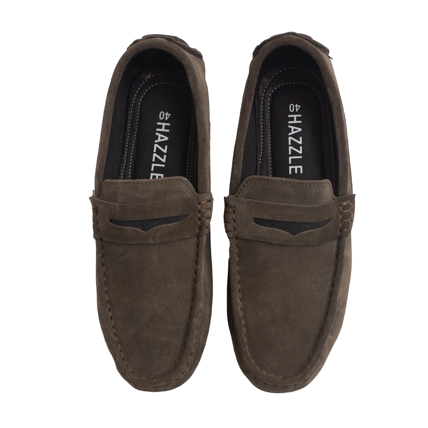Suede Gray Loafer