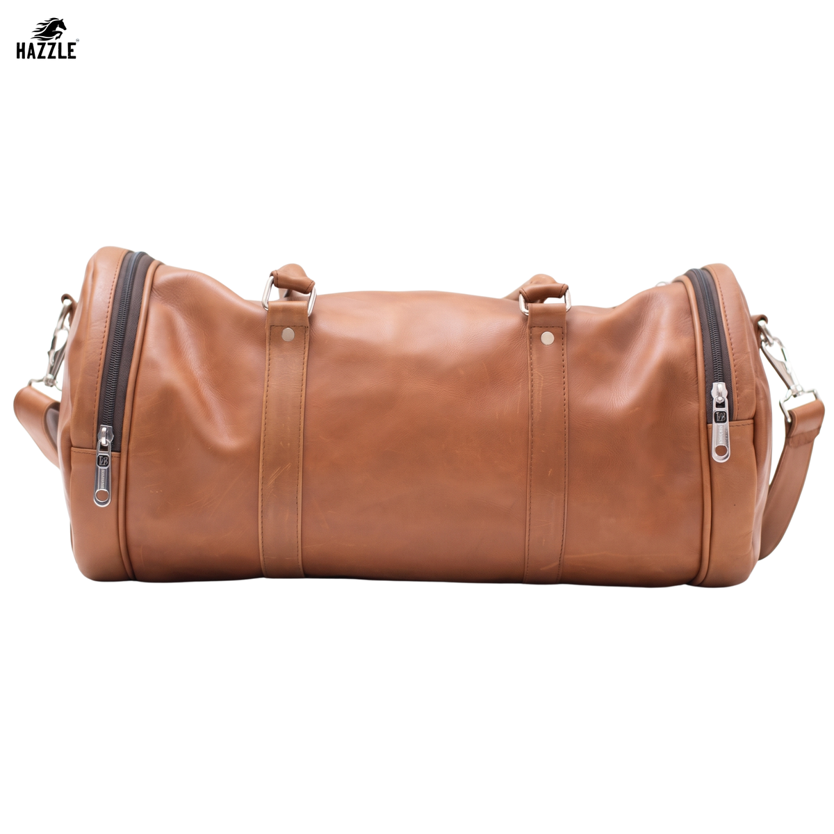 Domingo Duffle Bag with oil bob Leather
