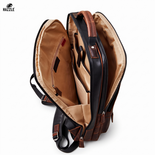 Nexus Leather Backpack