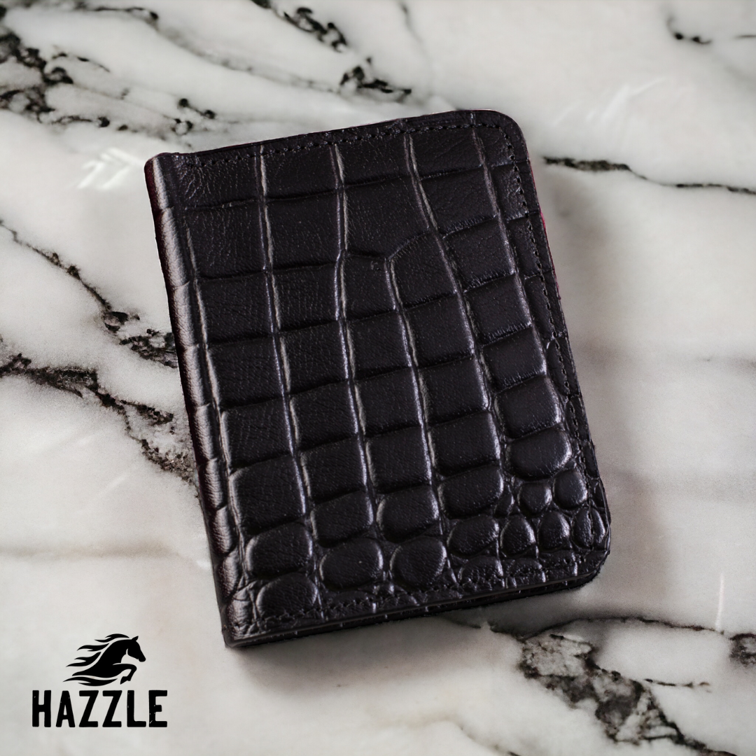 Alligator Wallet - Black