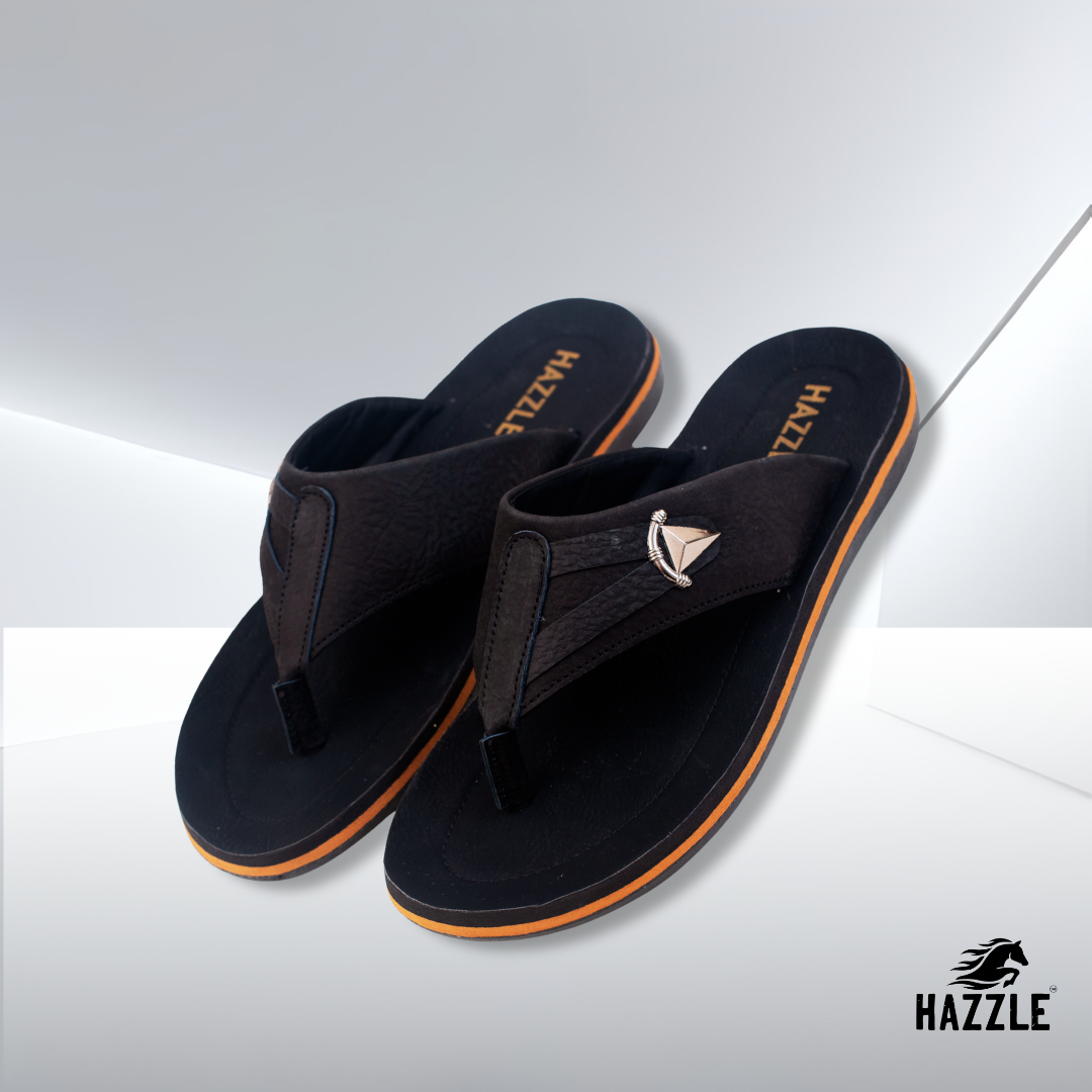 ANCHOR - Black | Leather Sandal