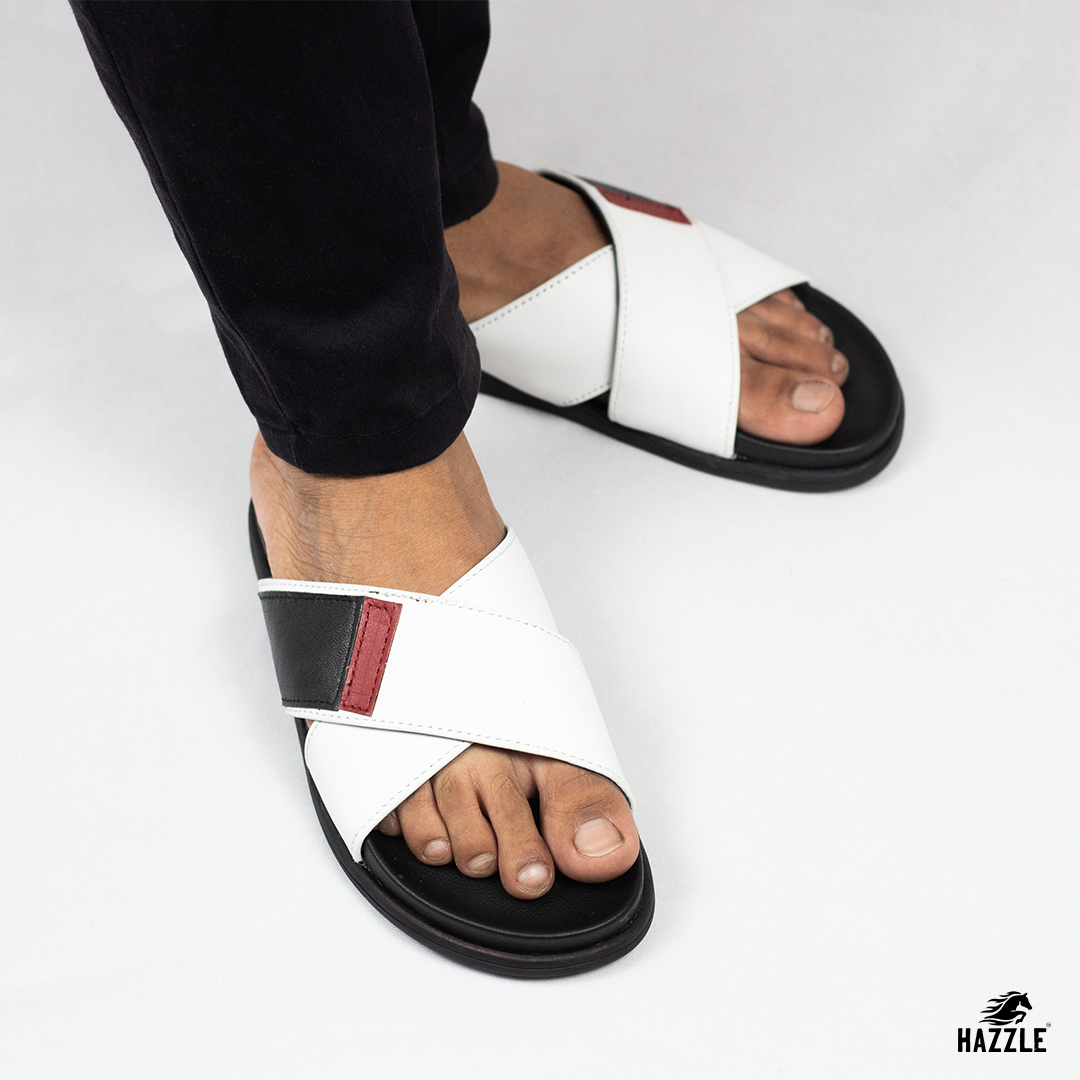 Posh White | Premium Leather Sandal