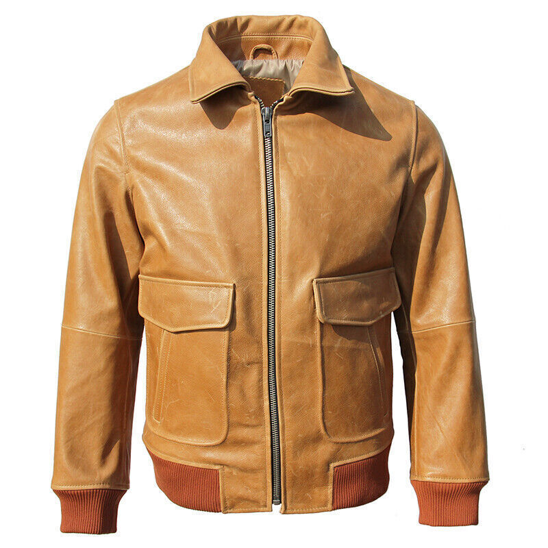 Classic Coat Leather Jacket - Oil Waxed Leather