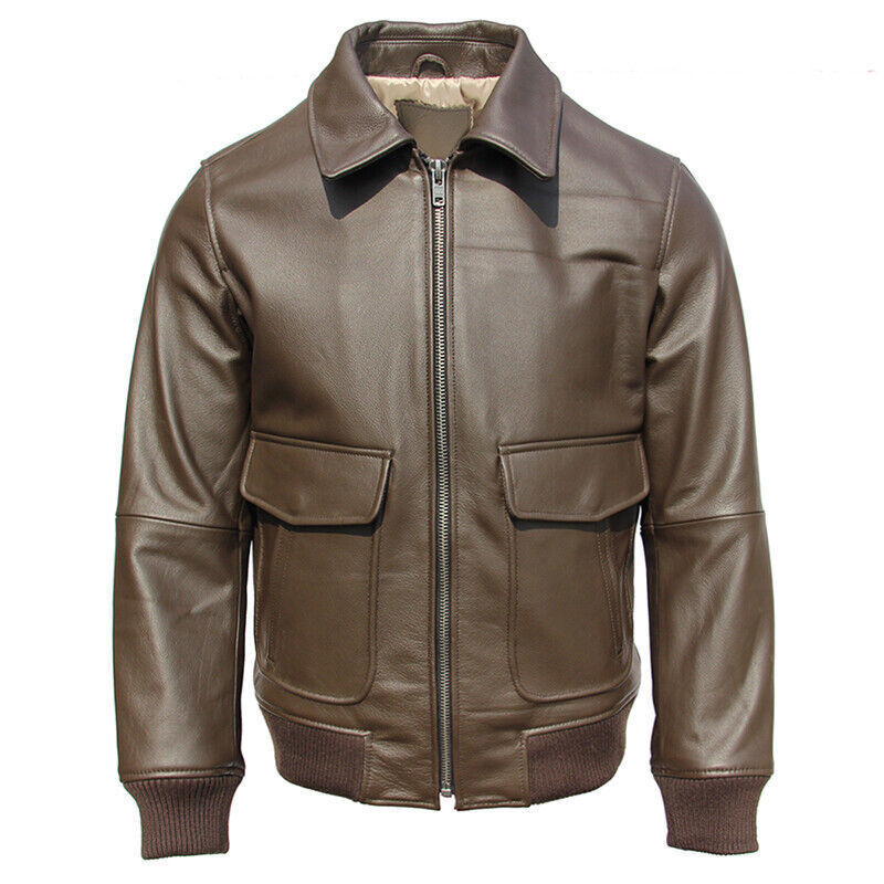 Classic Coat Leather Jacket - Oil Waxed Leather