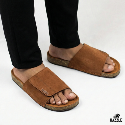 Bridgestone Brown | Suede Leather Sandal