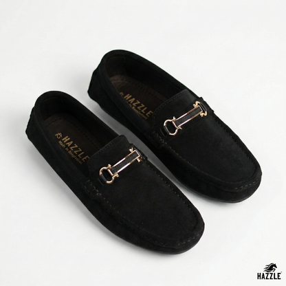 Suede Black Loafer - 02