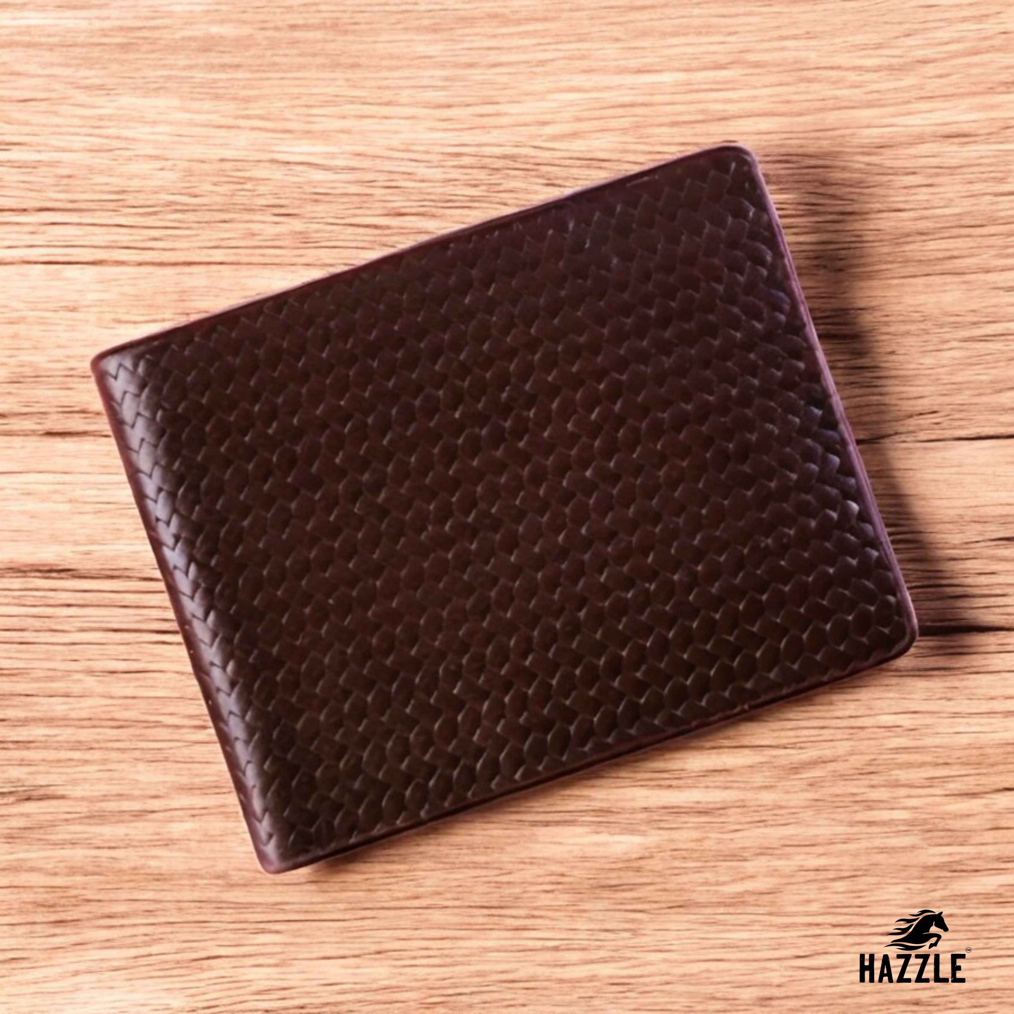 Braided Wallet Short - Chocolate