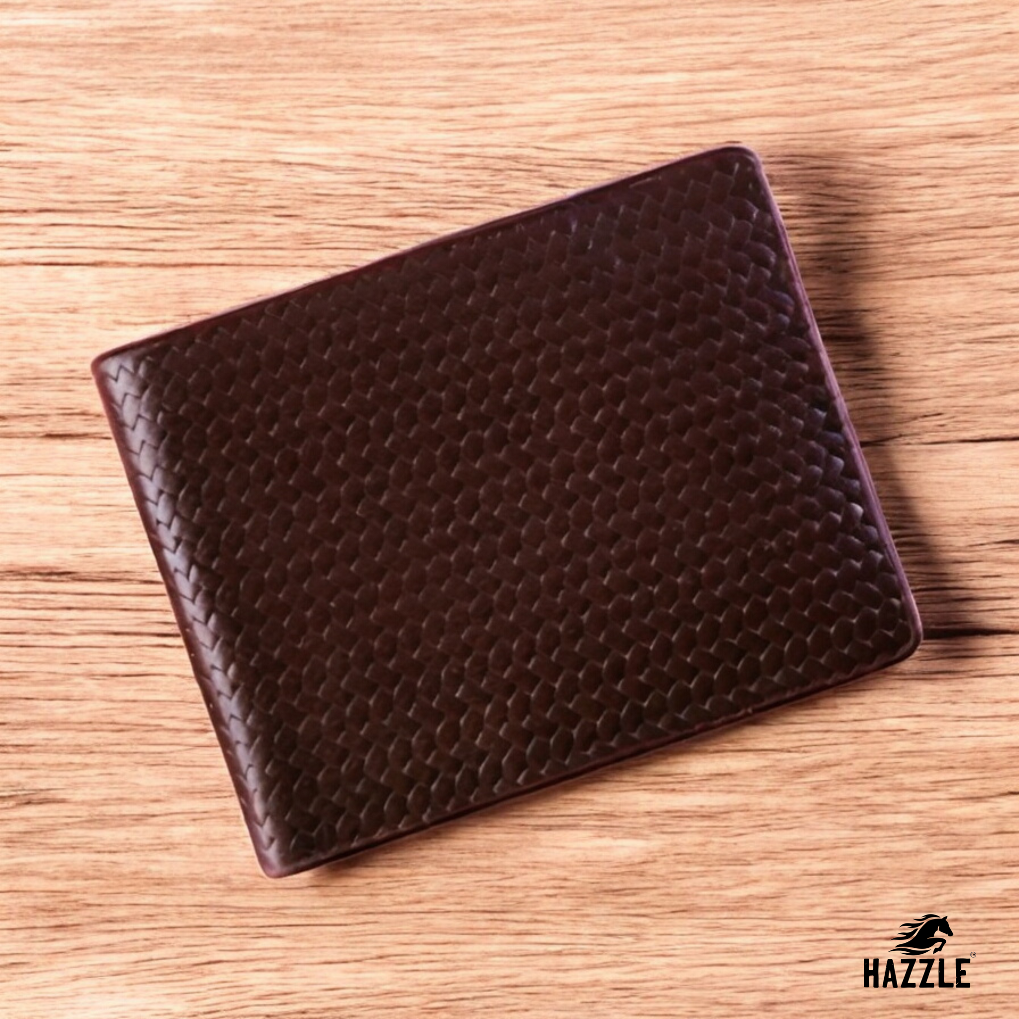 Braided Wallet Short - Chocolate