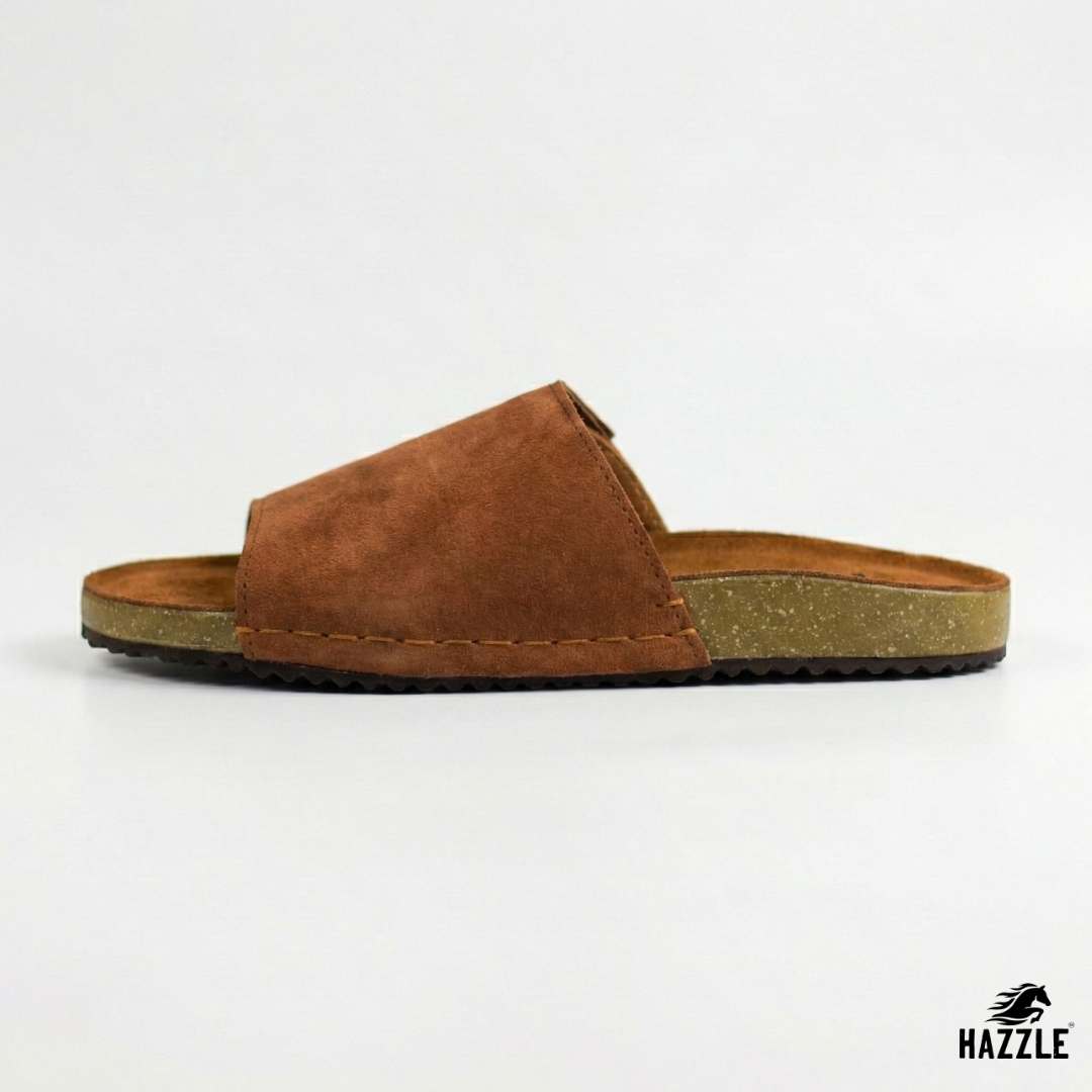 Bridgestone Brown | Suede Leather Sandal