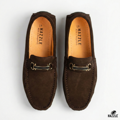 Suede Brown Loafer - 02