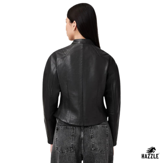 Black Rayna Biker Jacket