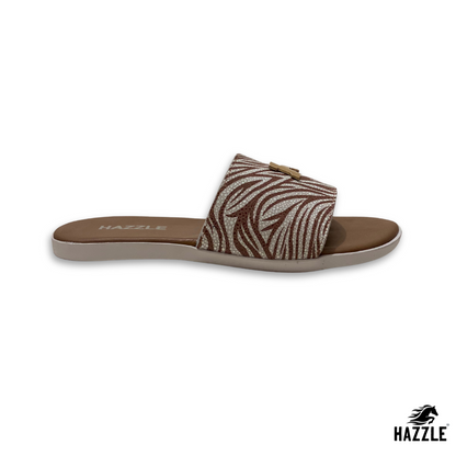 Narcotic Tiger Print - White | Printed Leather Sandal