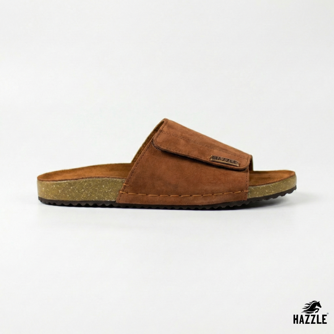 Bridgestone Brown | Suede Leather Sandal