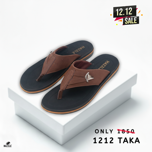 ANCHOR - Chocolate | Leather Sandal