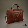 Premium Leather Executive Bag  - Brown